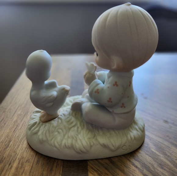 Precious Moments Figurine 'Friends to the Very End' -1993 - Picture 3 of 4